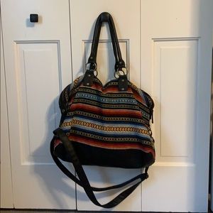 Patterned Weekender Bag